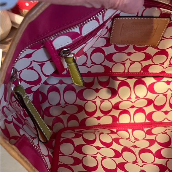 Pink and Brown Tote Bag - Picture 8 of 16